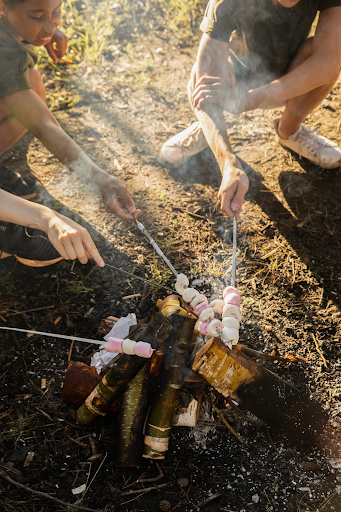 chamallows grillés